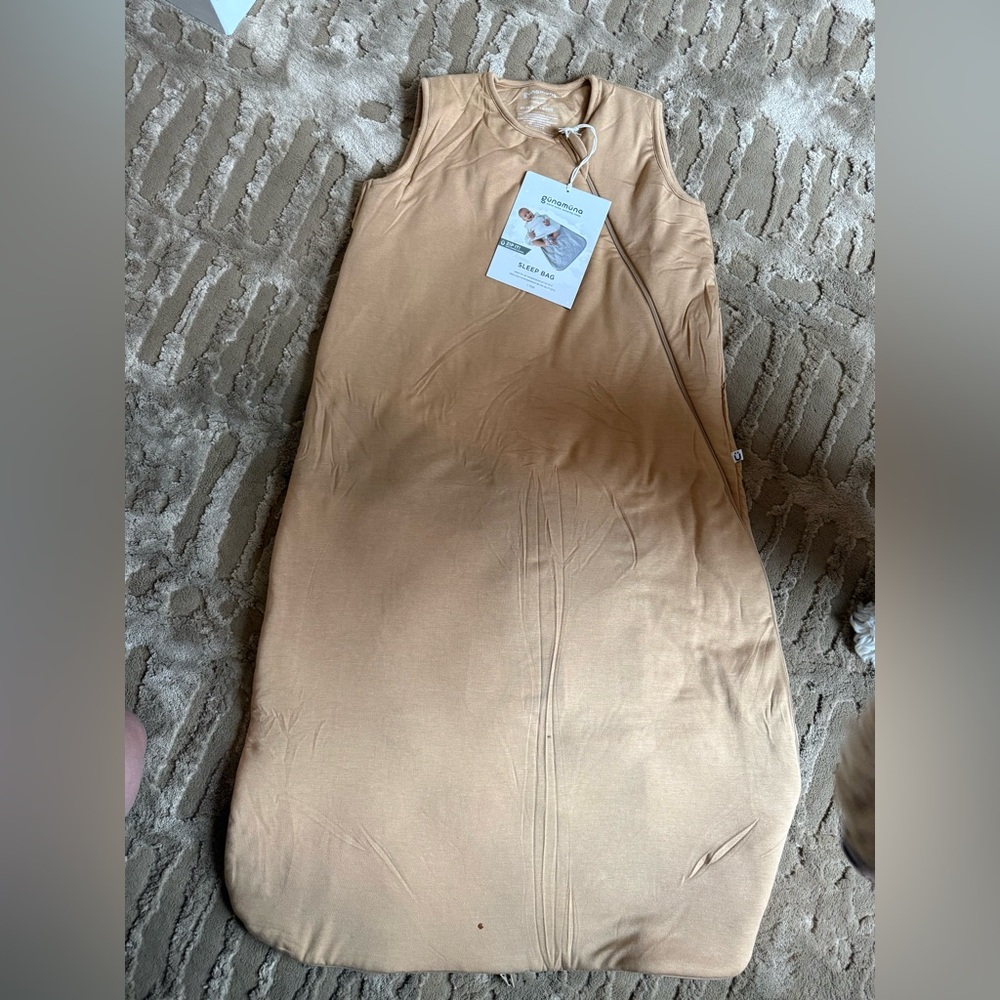 Gunamuna Sleep Sack- NWT Camel Brown